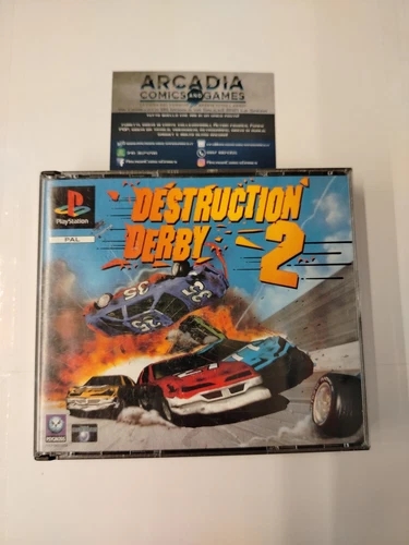 Destruction Derby 2 PlayStation 1 PS1 Senza Manuale